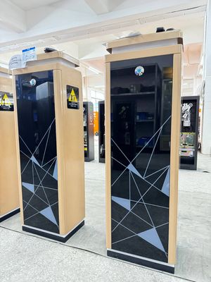 IP54, шлюз-барьер с AC220/AC110 50/60HZ 1.5S-6S Время открытия/закрытия для контролируемого доступа и дистанционного управления ≤ 30M