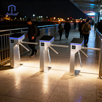 CE одобренная высокобезопасность 304 нержавеющей стали распознавание лица RFID карта Система контроля доступа трипода поворотник для офиса