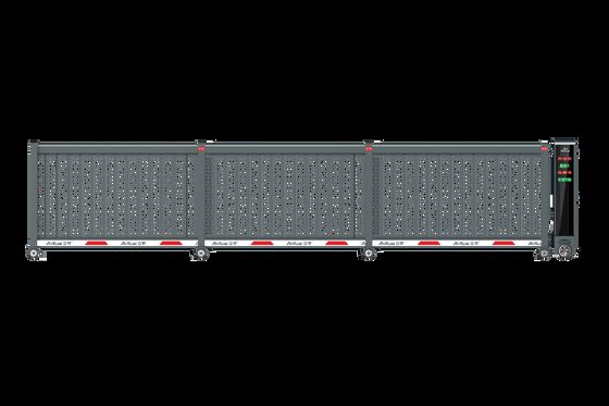 Промышленный автоматический открыватель скользящих ворот Алюминиевый сплав Дисциплинарный двигатель светодиодный экран Внешний